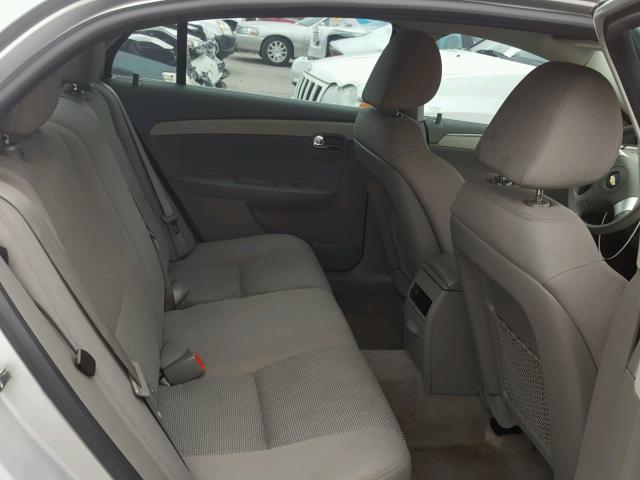 1G1ZA5EU4BF354710 - 2011 CHEVROLET MALIBU LS ვერცხლისფერი ფოტო 6