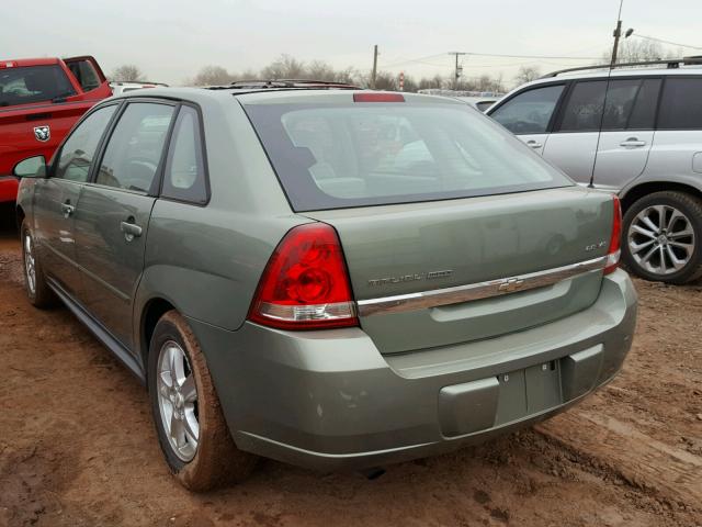 1G1ZT648X5F179954 - 2005 CHEVROLET MALIBU MAX 绿色 照片 3