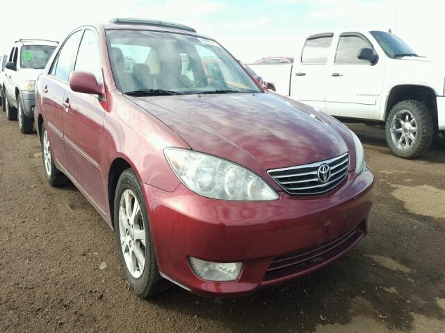 4T1BF30K16U114726 - 2006 TOYOTA CAMRY MAROON photo 1