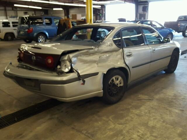 2G1WF55K239326594 - 2003 CHEVROLET IMPALA 银色 照片 4