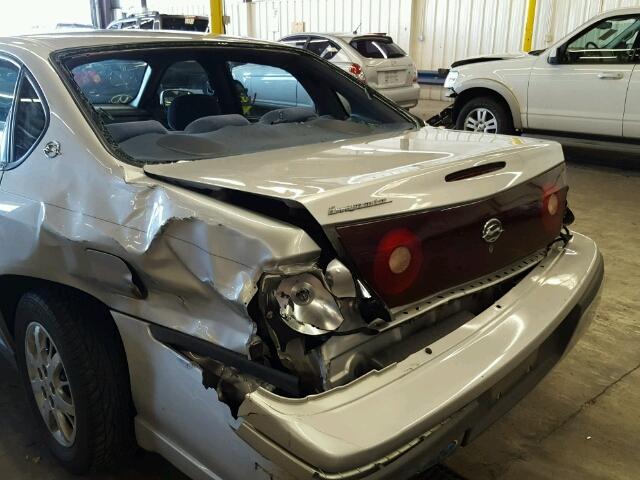 2G1WF55K239326594 - 2003 CHEVROLET IMPALA 银色 照片 9