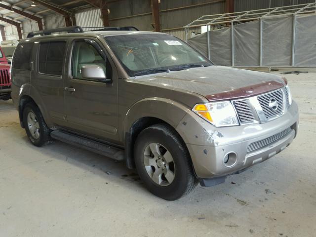 5N1AR18U76C625425 - 2006 NISSAN PATHFINDER BROWN photo 1