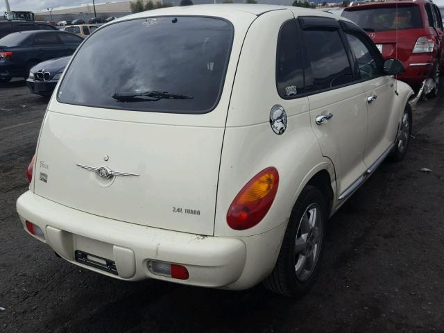 3C8FY68874T204821 - 2004 CHRYSLER PT CRUISER WHITE photo 4