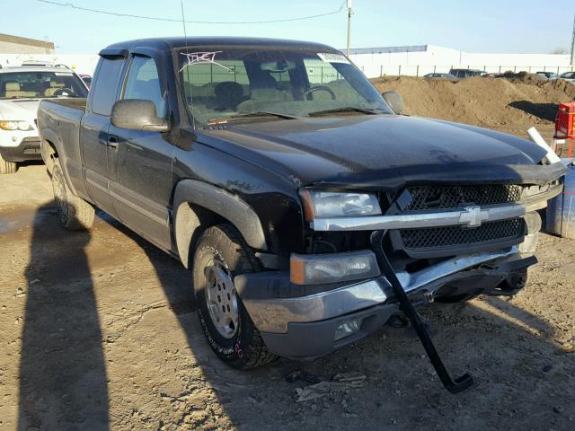 1GCEK19T13E331311 - 2003 CHEVROLET SILVERADO BLACK photo 1