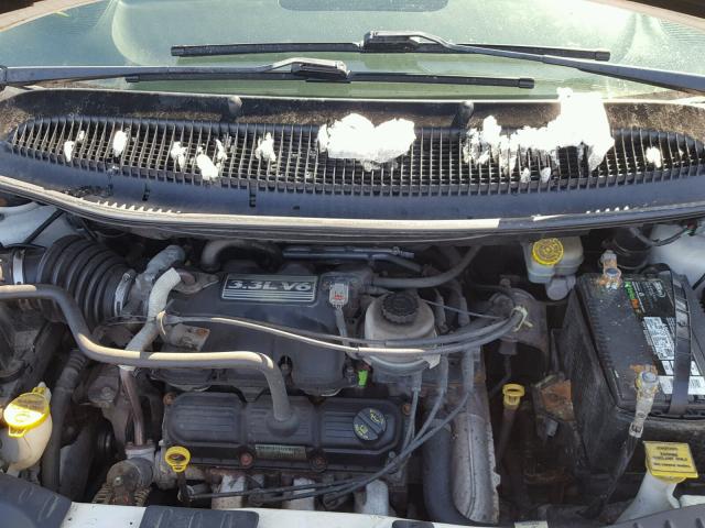 1D4GP24R16B579711 - 2006 DODGE GRAND CARA WHITE photo 7