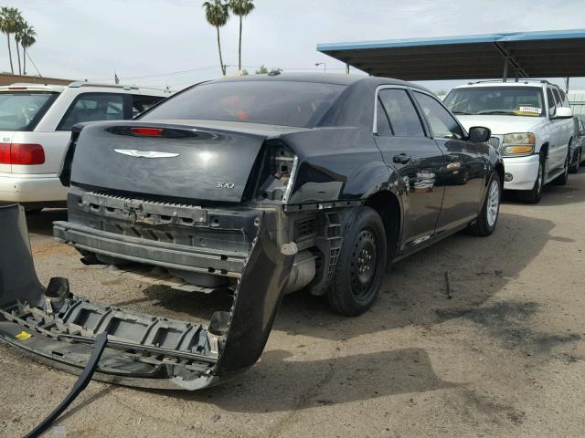 2C3CCAAG2CH129920 - 2012 CHRYSLER 300 BLACK photo 4