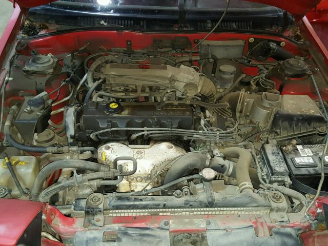 1ZVPT22L2M5184467 - 1991 FORD PROBE GT RED photo 7