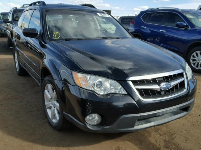 4S4BP61C696331980 - 2009 SUBARU OUTBACK 2. BLACK photo 1