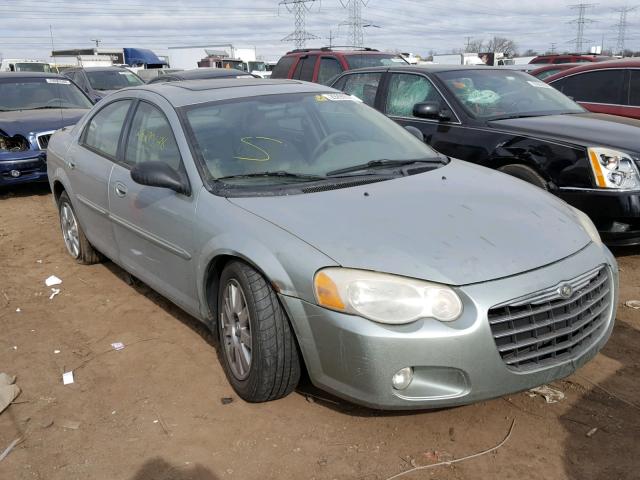 1C3EL66R55N554574 - 2005 CHRYSLER SEBRING LI SILVER photo 1