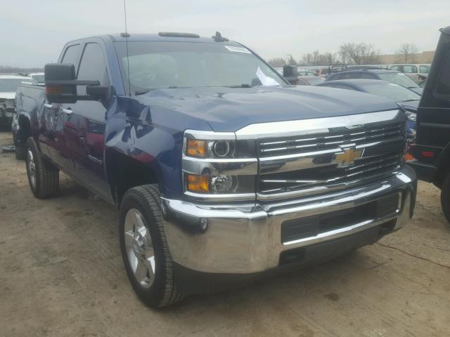 1GC2KUEG4HZ403955 - 2017 CHEVROLET SILVERADO BLUE photo 1