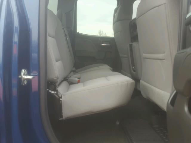 1GC2KUEG4HZ403955 - 2017 CHEVROLET SILVERADO BLUE photo 6