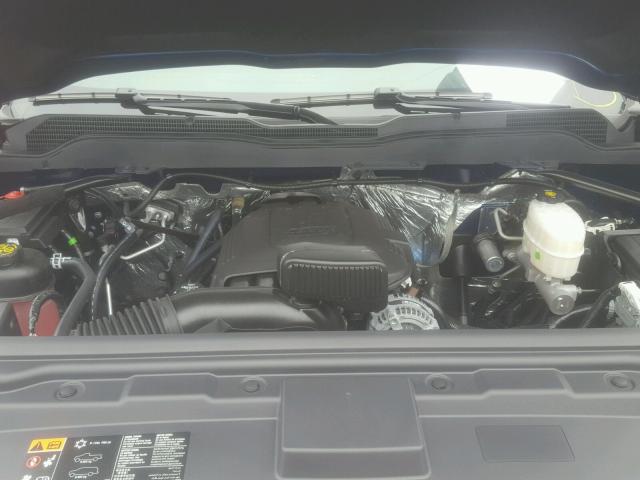 1GC2KUEG4HZ403955 - 2017 CHEVROLET SILVERADO BLUE photo 7