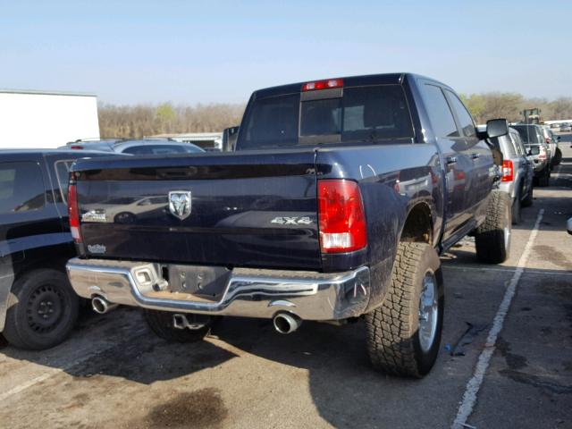 3C6RR7LT6FG598750 - 2015 RAM 1500 SLT BLUE photo 4