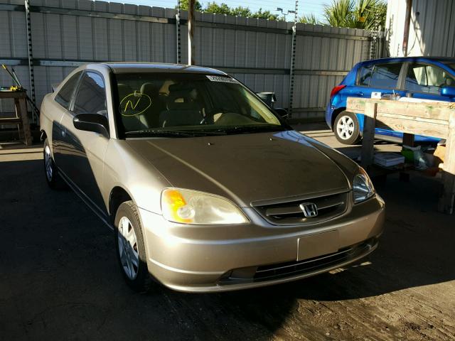 1HGEM22513L022754 - 2003 HONDA CIVIC LX TAN photo 1