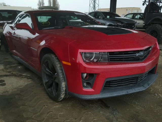 2G1FL1EP2D9802535 - 2013 CHEVROLET CAMARO ZL1 RED photo 1