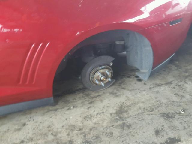 2G1FL1EP2D9802535 - 2013 CHEVROLET CAMARO ZL1 红色 照片 9