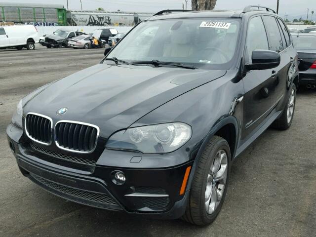 5UXZV4C50BL411437 - 2011 BMW X5 BLACK photo 2