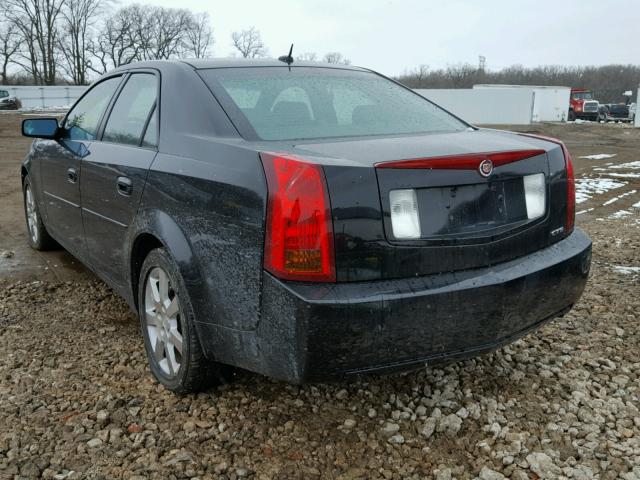 1G6DP577560106047 - 2006 CADILLAC CTS HI FEA BLACK photo 3