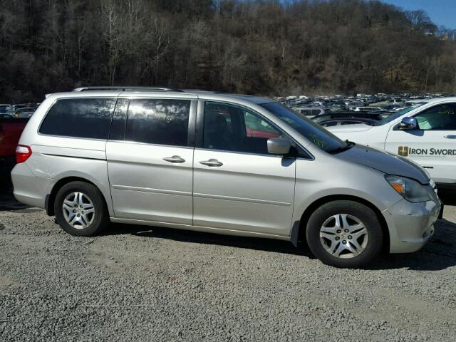 5FNRL38797B426458 - 2007 HONDA ODYSSEY EX SILVER photo 9