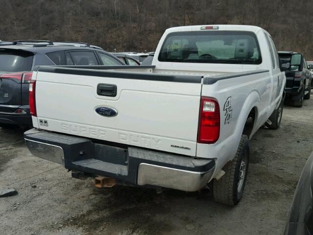 1FT7X2B66FEC20472 - 2015 FORD F250 SUPER WHITE photo 4