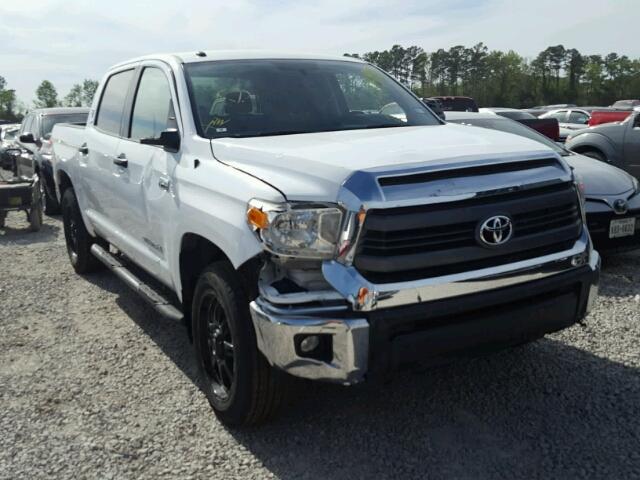 5TFDW5F16EX352883 - 2014 TOYOTA TUNDRA CRE WHITE photo 1