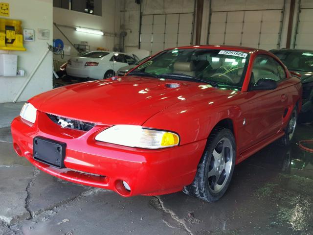 1FALP47V3VF179498 - 1997 FORD MUSTANG CO RED photo 2