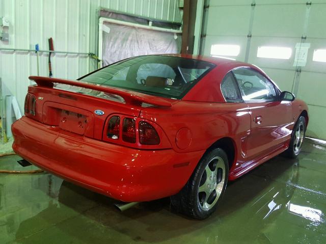 1FALP47V3VF179498 - 1997 FORD MUSTANG CO RED photo 4