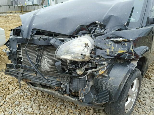 KM8JM12B75U087856 - 2005 HYUNDAI TUCSON GL BLACK photo 9