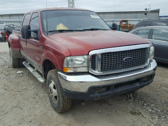 1FTNW21P33EB60134 - 2003 FORD F250 SUPER MAROON photo 1