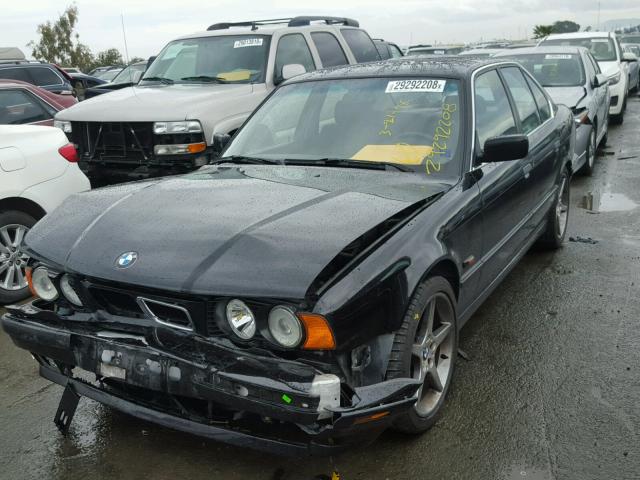 WBAHD632XSGK58878 - 1995 BMW 525 I AUTO BLACK photo 2