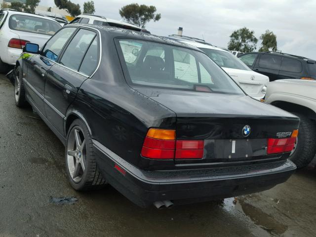 WBAHD632XSGK58878 - 1995 BMW 525 I AUTO BLACK photo 3