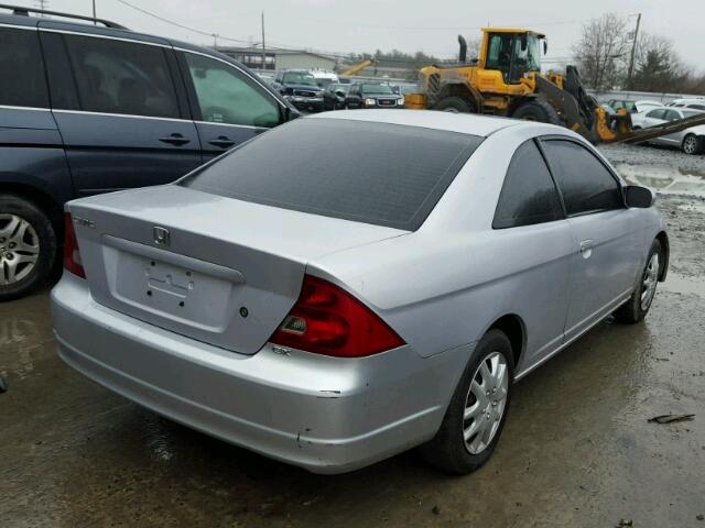 1HGEM22042L083678 - 2002 HONDA CIVIC EX Gümüş foto 4