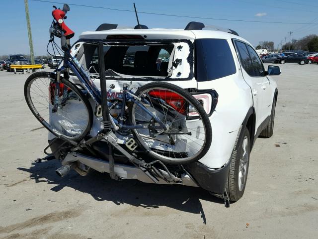 1GKKNWLS9HZ302795 - 2017 GMC ACADIA SLT თეთრი ფოტო 4