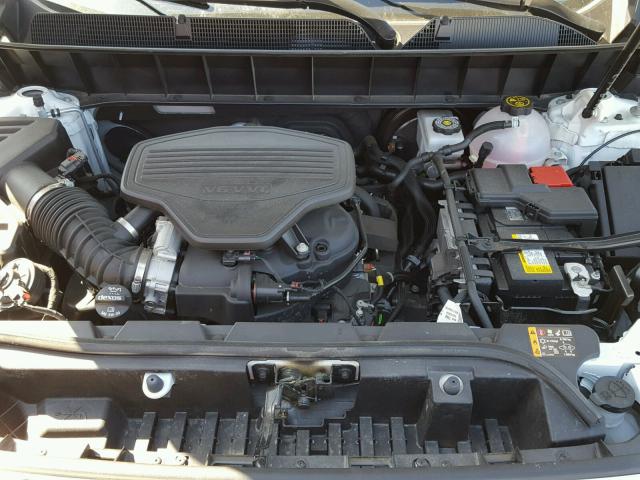 1GKKNWLS9HZ302795 - 2017 GMC ACADIA SLT თეთრი ფოტო 7