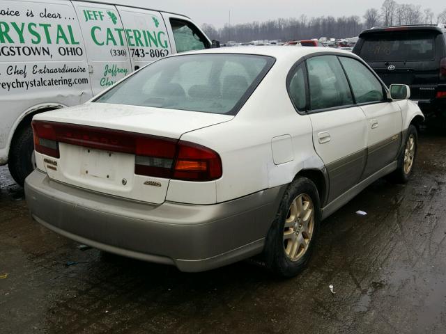 4S3BE686XY7210646 - 2000 SUBARU LEGACY OUT WHITE photo 4