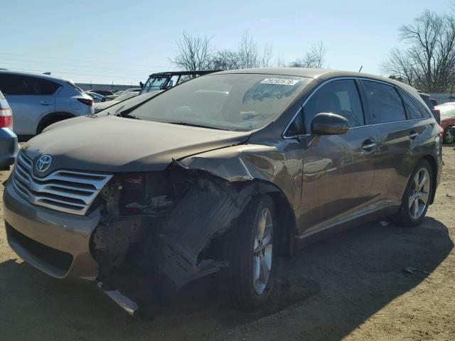 4T3BK3BB0BU063455 - 2011 TOYOTA VENZA BASE BROWN photo 2