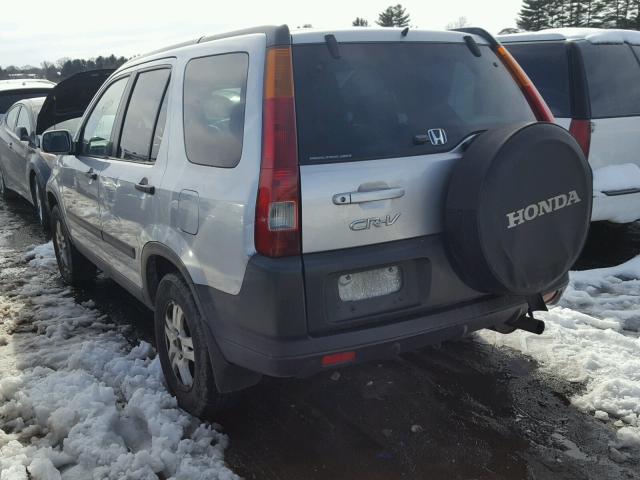 SHSRD78813U118202 - 2003 HONDA CR-V EX SILVER photo 3