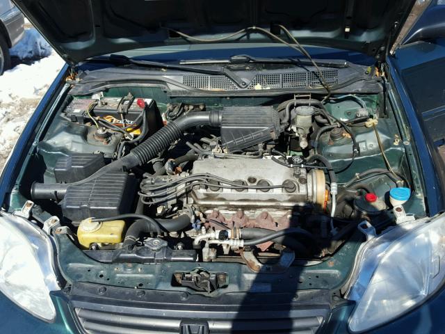 2HGEJ6612YH540089 - 2000 HONDA CIVIC BASE أخضر صورة 7