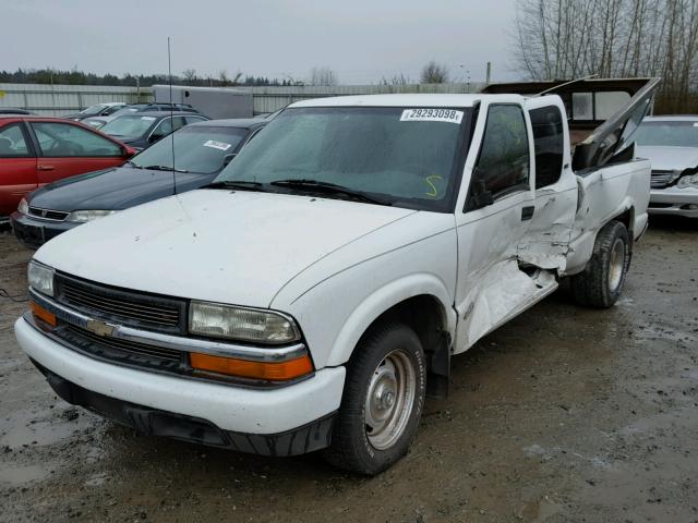 1GCCS19H138122202 - 2003 CHEVROLET S TRUCK S1 WHITE photo 2