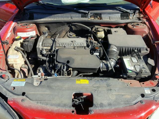 1G2NE52T7XM714579 - 1999 PONTIAC GRAND AM S Qırmızı foto 7