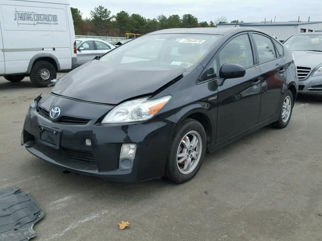 JTDKN3DU1A0120013 - 2010 TOYOTA PRIUS BLUE photo 2