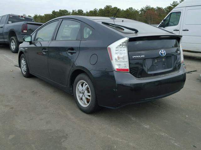 JTDKN3DU1A0120013 - 2010 TOYOTA PRIUS BLUE photo 3