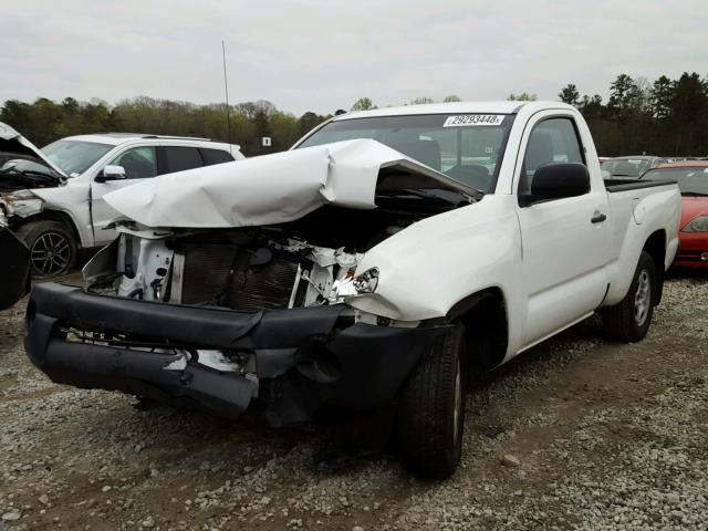 5TFNX4CN7BX001446 - 2011 TOYOTA TACOMA WHITE photo 2