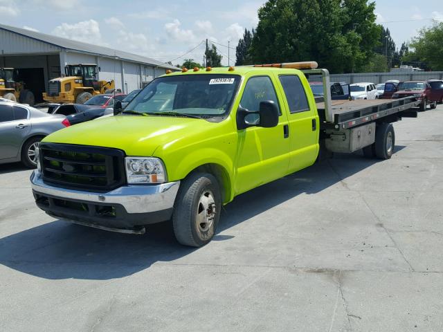 1FDWW36S53EA32397 - 2003 FORD F350 SUPER GREEN photo 2