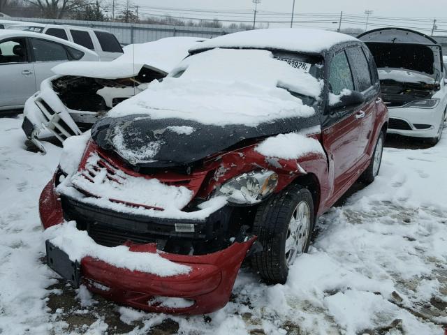 3C8FY68824T301876 - 2004 CHRYSLER PT CRUISER RED photo 2