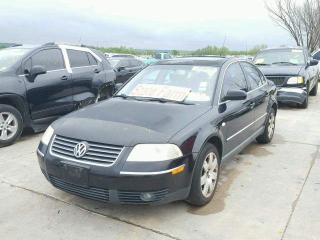 WVWTH63B83P033264 - 2003 VOLKSWAGEN PASSAT GLX BLACK photo 2