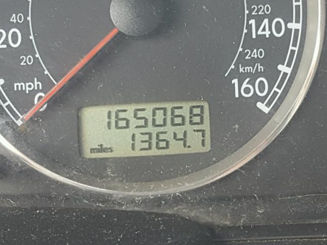 WVWTH63B83P033264 - 2003 VOLKSWAGEN PASSAT GLX BLACK photo 8