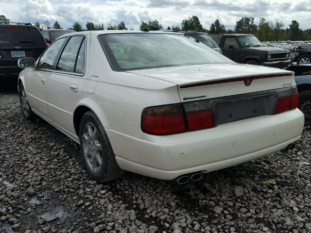 1G6KY54973U193142 - 2003 CADILLAC SEVILLE ST WHITE photo 3