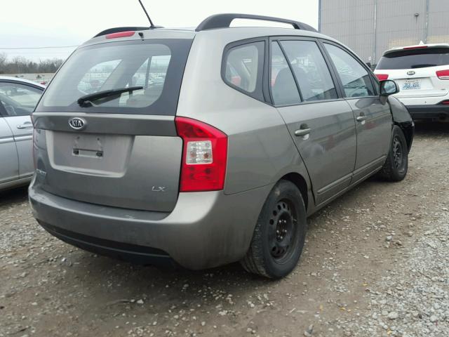 KNAFG528697248325 - 2009 KIA RONDO BASE CHARCOAL photo 4