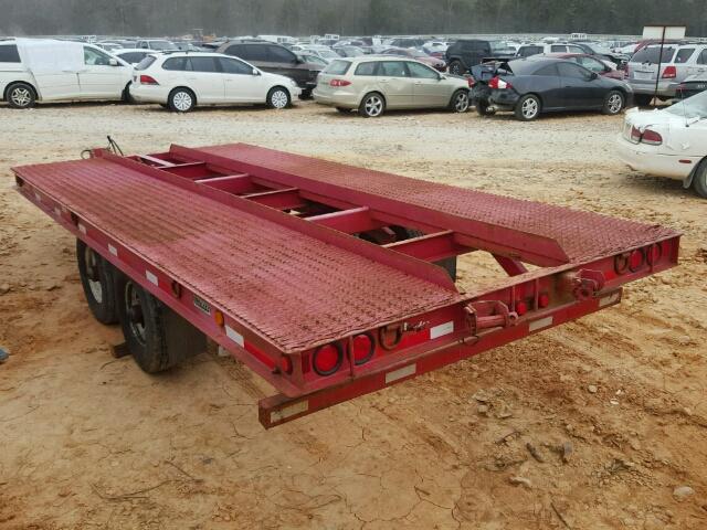 1M9FT18T761104782 - 2006 MAXE TRAILER RED photo 3